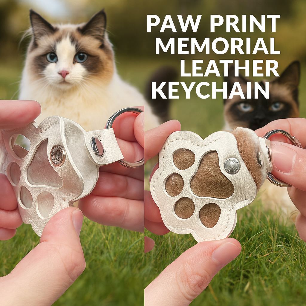 PawPouch™ Fur Memorial Keychain
